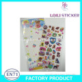 diy 3d cartoon dog bubble stickers PVC self-adhesive puffy sticker